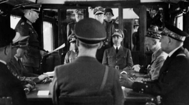 Podpis kapitulacije Francije