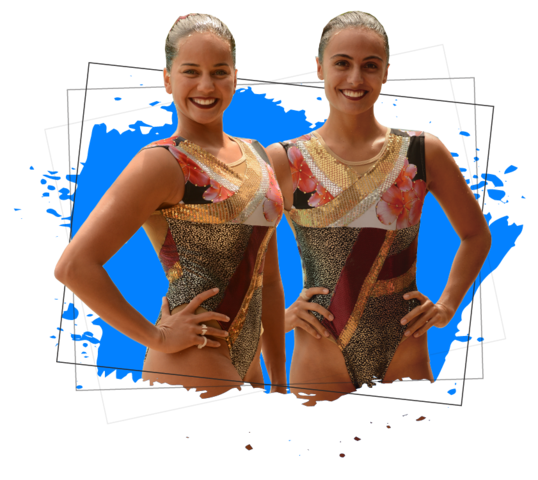 participación de Colombia en nado sincronizado