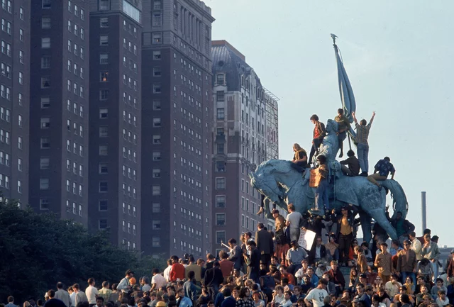 Protests at the 1968 demcratic national convention