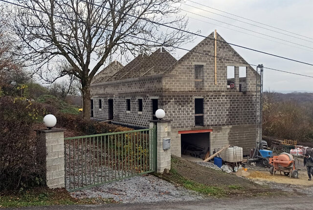 Top Floor Walls Completed