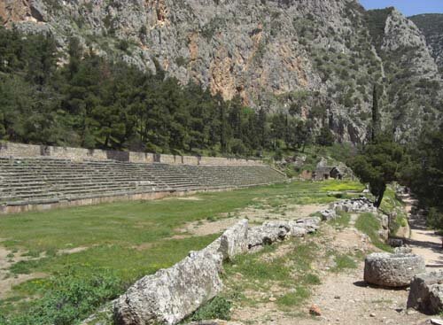Estadio de Delfos (siglo IV a.C.), Grecia