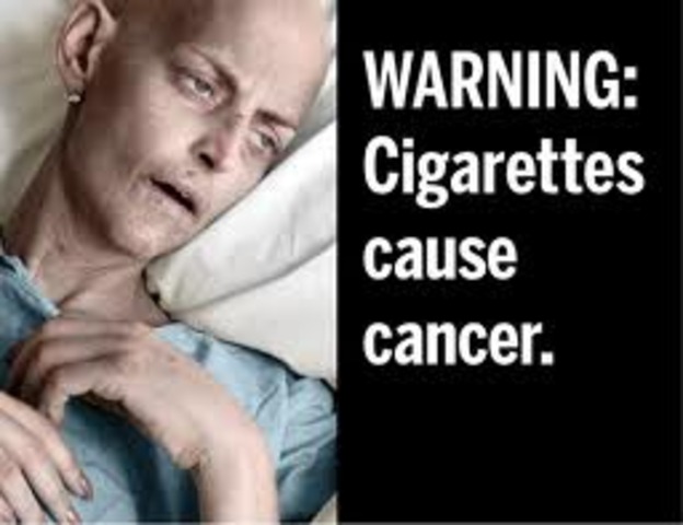 Report says Cigarettes causes Cancer