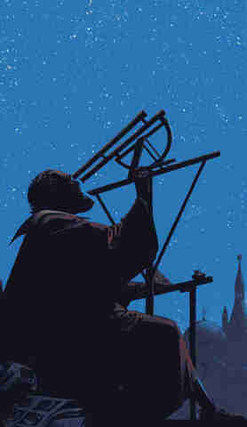 The Moon is observed.