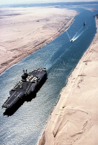 Suez Canal Opened