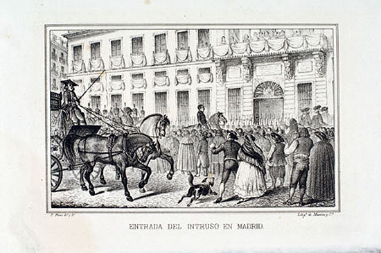 Entrada de José I en Madrid