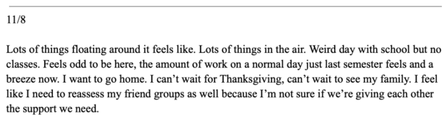 "11/8" Methods Reflection