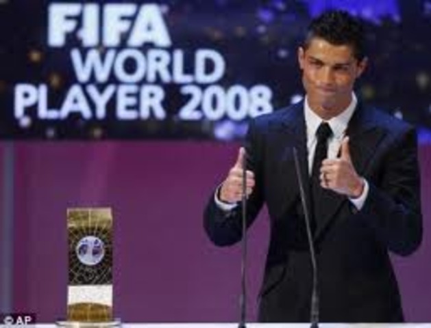 Christiano Ronaldo win best player of the year