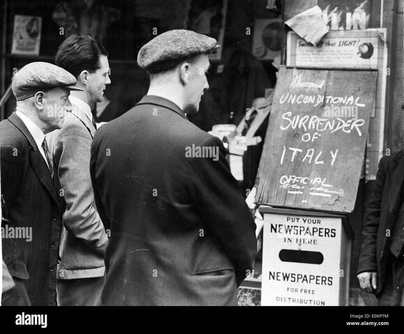 Kapitulacija Kraljevine Italije