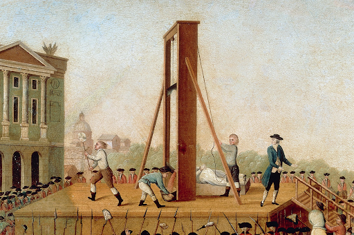 Louis XVI is executed at the Guillotine