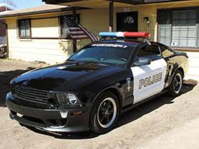 Roy pretends to be a cop