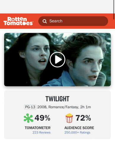 Societal impact of the film fans vs critics