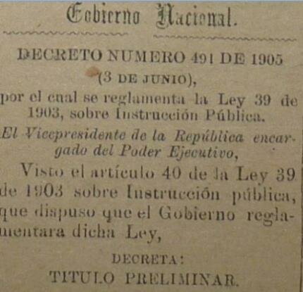 LEY 39 Congreso de la República