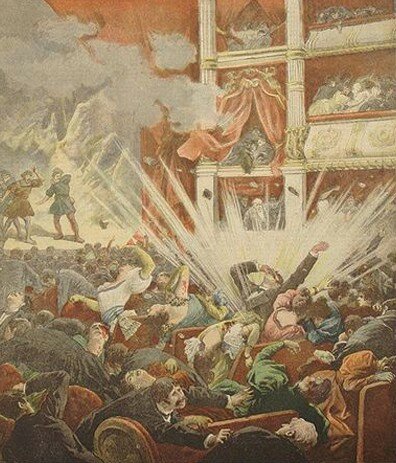 Atemptat anarquista per Santiago Salvador