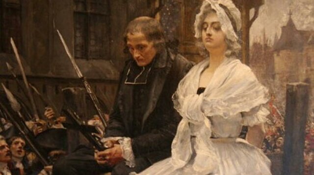 Maria Antonieta erregina hil zuten.