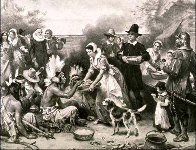 Settelers that sailed to england