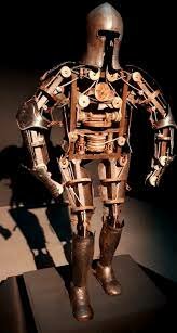 Primers esbossos de robot de Da Vinci