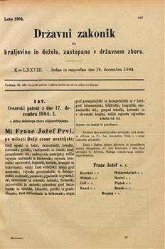 Slovenska izdaja državnega zakonika in vladnega lista