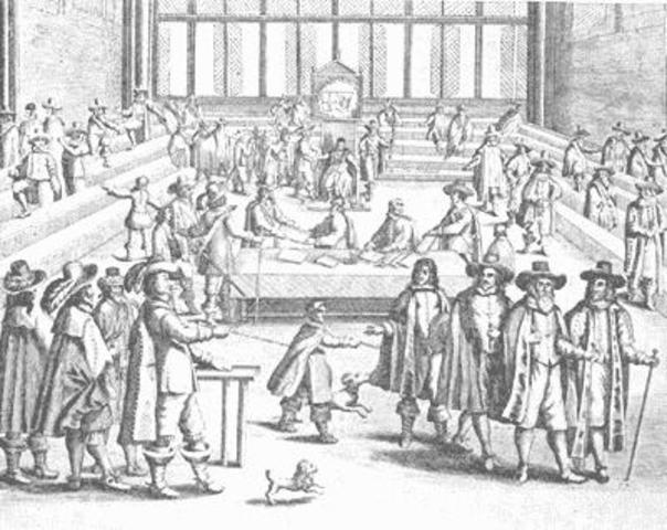 English Parliment disbands