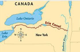 Construction Begins on the Erie Canal