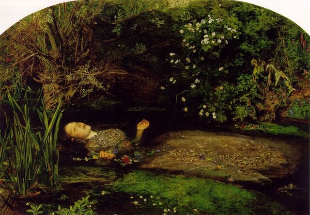 Preraffelliti (Ophelia di Millais)