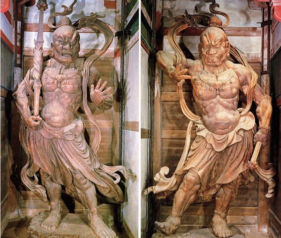 Nio guardian statues