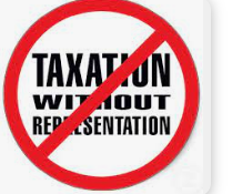 No taxation without representation