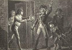 Capture of fort Ticonderoga