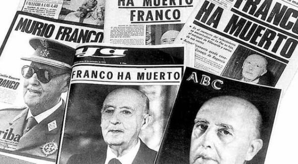 Muerte Francisco Franco y fin de la dictadura franquista.