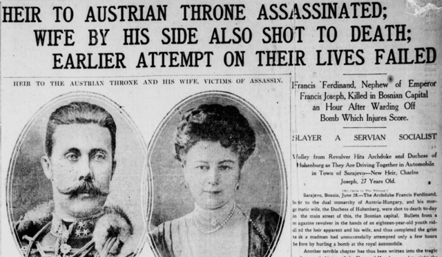 Assassination of Archduke Franz Ferdinand