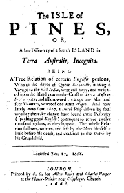 Isle of Pines Treaty Ratified