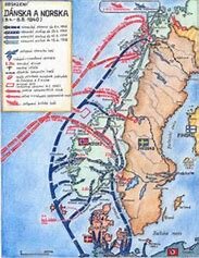 Napad na Dansko in Norveško