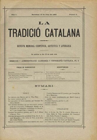 La tradició catalana (ideari de torres i bages)