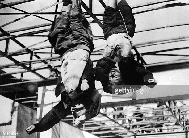 ITA partizani ustrelijo Mussolnija brez sodbe