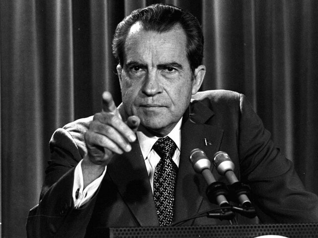 Richard M. Nixon, nuevo presidente.