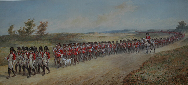 1,000's of redcoats in Boston