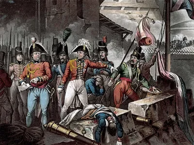 Spanish nationalists overthrow Napoleon