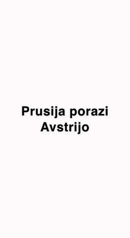 Prusija porazi Avstrijo
