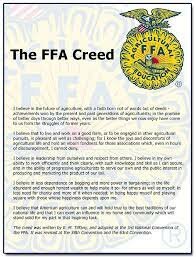 FFA creed adopted