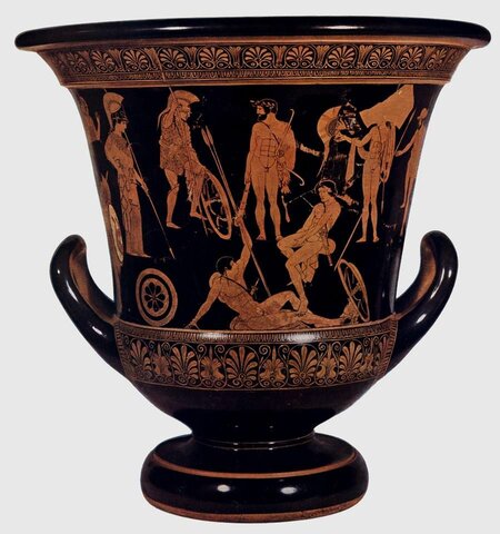 Cratera de cáliz de Nióbides