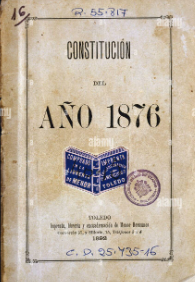 La Constitución de 1876