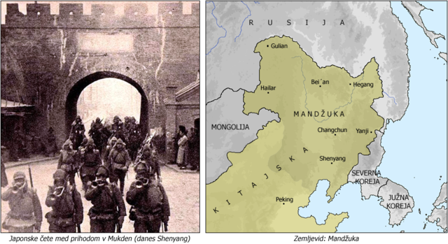 Japonska napad na Mandžurijo