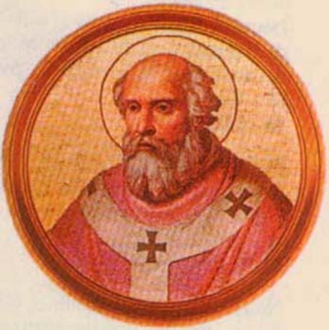 Pope Leo IX elected