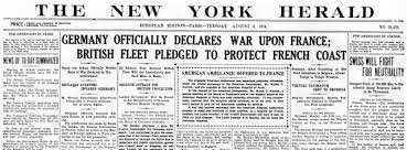 Germany declares war on France