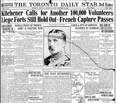 Lord Kitchener calls for 100,000 men to join British Army