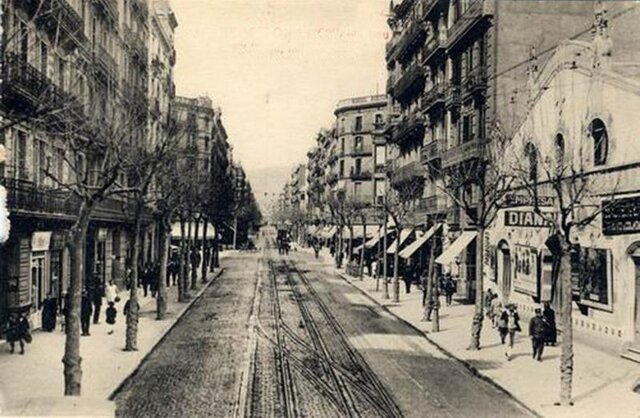 Llegada de Andrea a Barcelona.