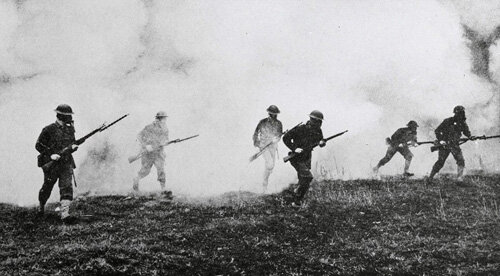 First Use of Poison Gas by Germans