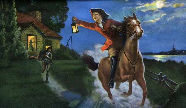 Midnight ride of Paul Revere