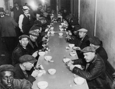 Al Capone Opens Soup Kitchen