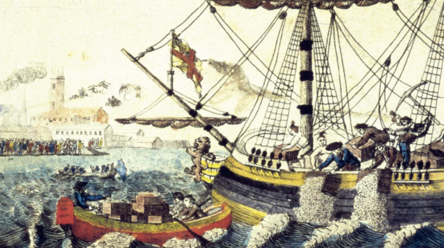 The Boston Tea Party