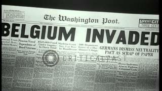 Belgium is Invaded